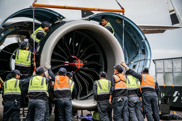 星宇航空斥資20億台幣打造「航空飛機維護中心」。星宇航空提供