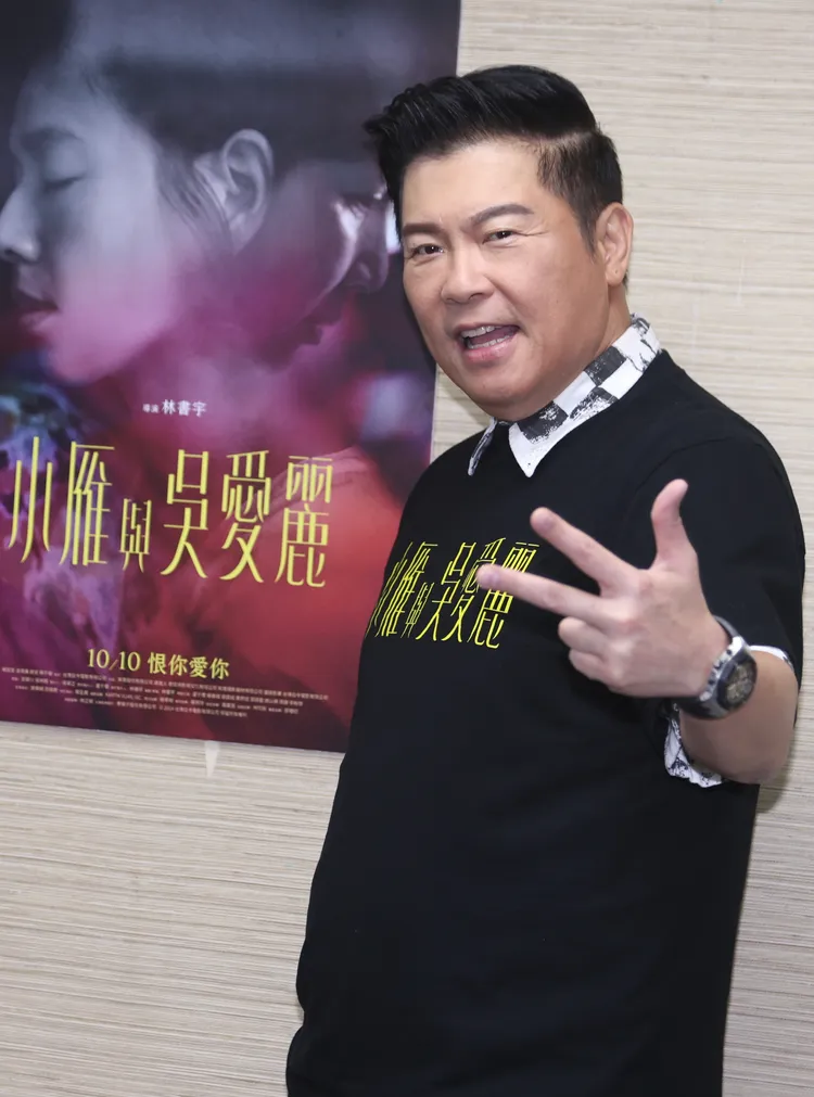 曾國城覺得入圍金馬很激勵。彭欣偉攝