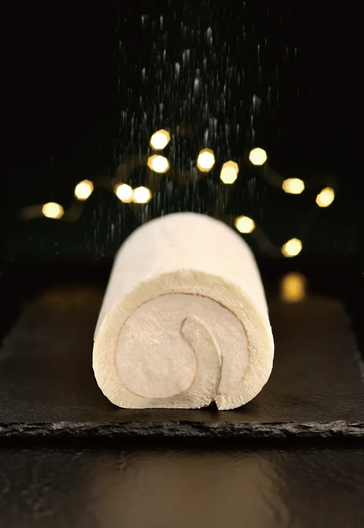 雪天使生乳捲更無健康負擔。業者提供