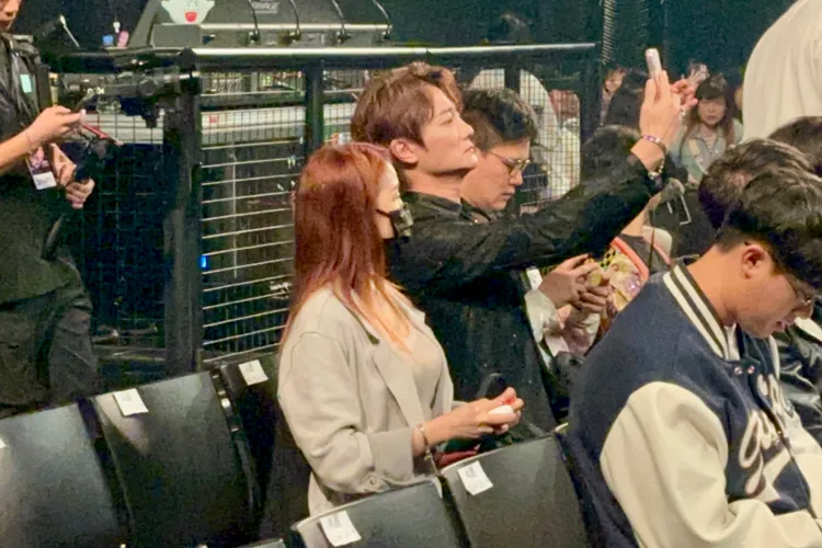 阿沁擔任莊錠欣首場演唱會表演嘉賓。特勤中心攝