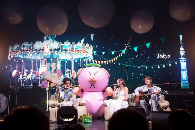 告五人【宇宙的有趣】巡演日本站迎來倒數第二場。圖／相信音樂提供