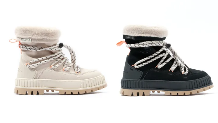 PALLASHOCK HIVER絨毛巧克力雪靴，各3980元。品牌提供