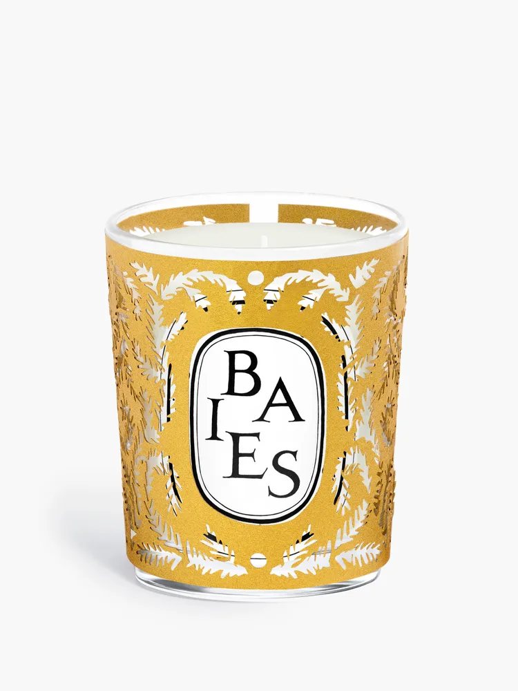 限量聖誕松樹蠟質燭罩，800元。品牌提供