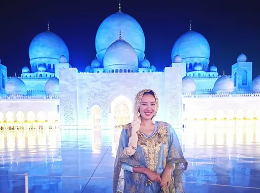 劉伊心重遊蜜月地阿布達比 砸2300萬台幣置產兼過40歲生日