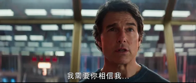 阿湯哥賣命演出。翻攝派拉蒙影片官方頻道YT