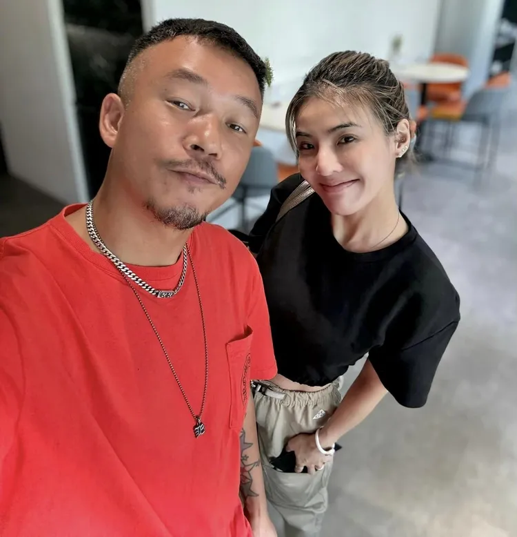 阿Ben與徐小可。翻攝2人臉書