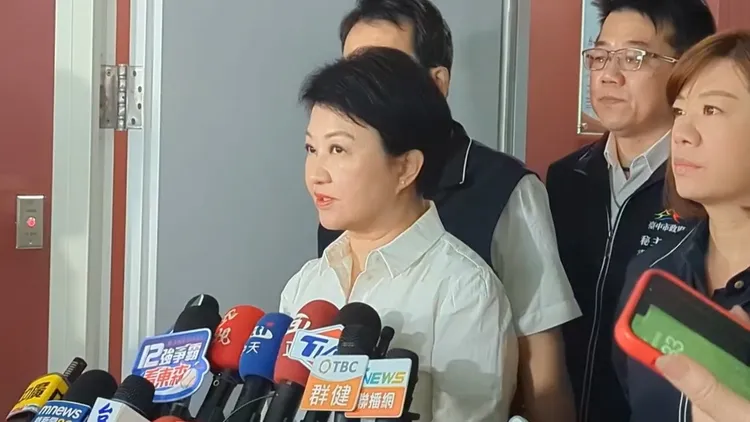 台中市長盧秀燕5日下令，公捷處長即日起停職接受調查。翻攝畫面