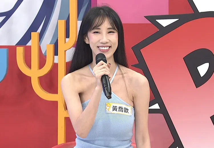 黃喬歆分享自己都幫男友剝蝦。中天綜合台提供