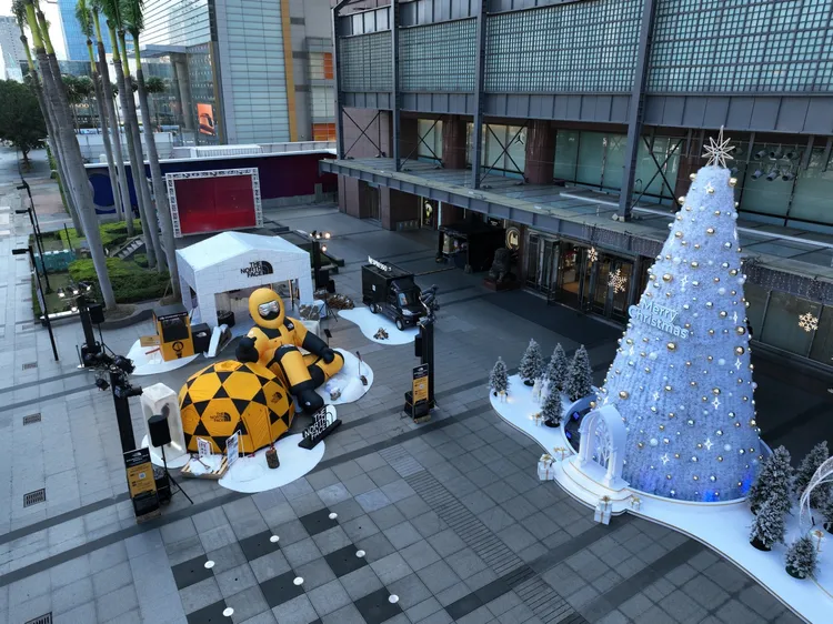 The North Face北面極地探索站。品牌提供