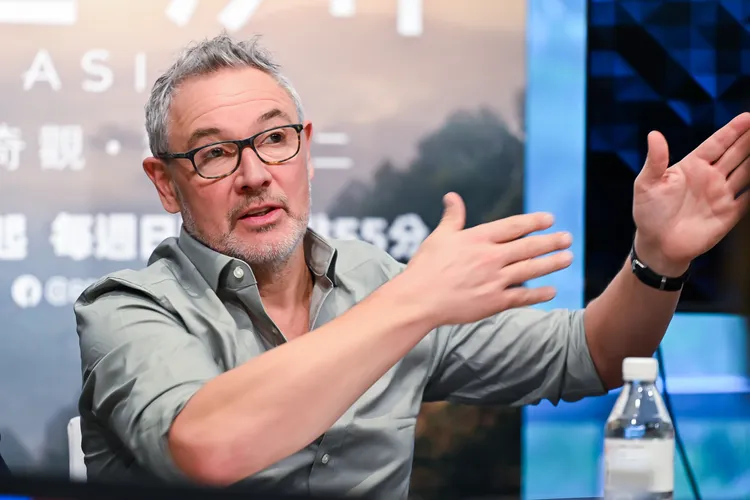 喬尼基林談來台取景。BBC Earth提供