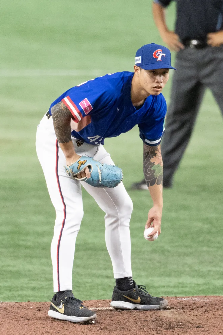 林昱珉是台灣新一代強投代表。棒協提供