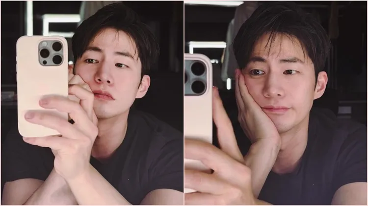 宋再臨社群上最後貼文是自拍照，社群名字也改成「漫長的旅程開始了」。翻攝自宋再臨IG