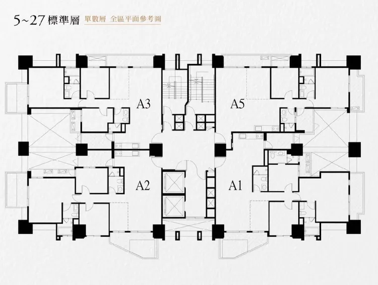 「知道明」社區規劃單純且單層僅4戶，具備豪宅等級建材配備。華友聯提供