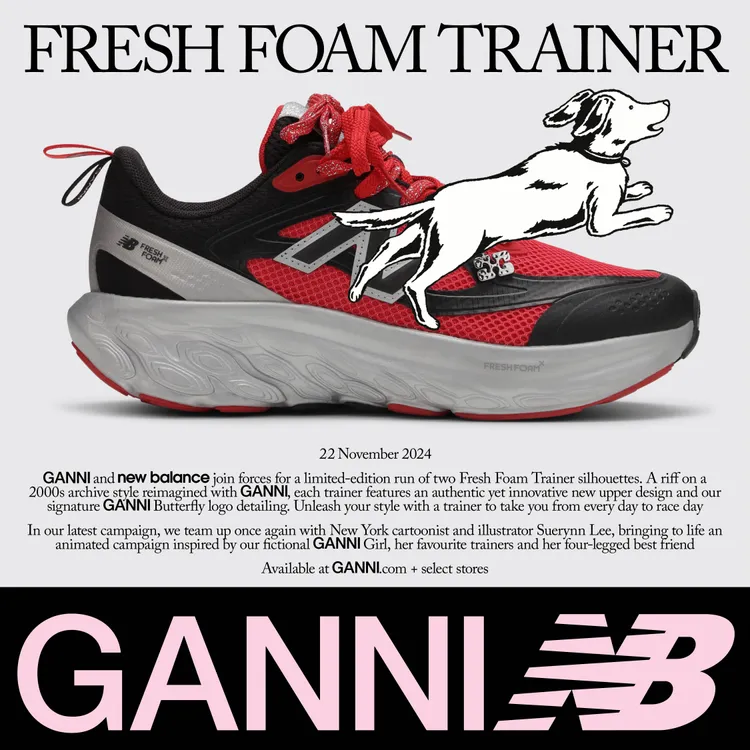 競速紅與黑的配色充滿時髦感。品牌提供