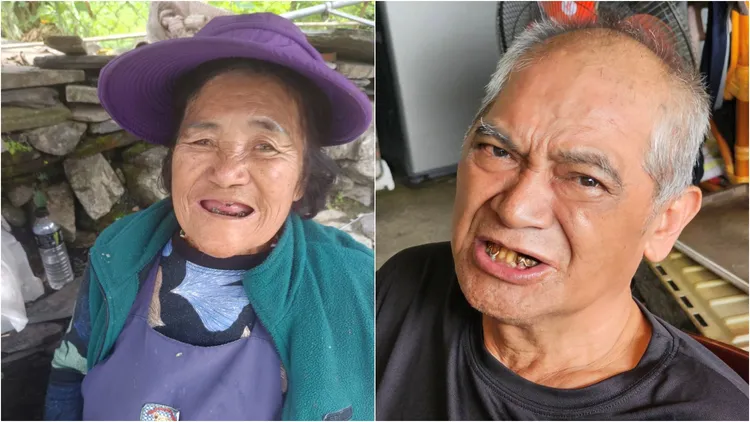 偏鄉醫療資源缺乏，長輩牙齒無法獲得妥善照顧。范織欽服務處提供