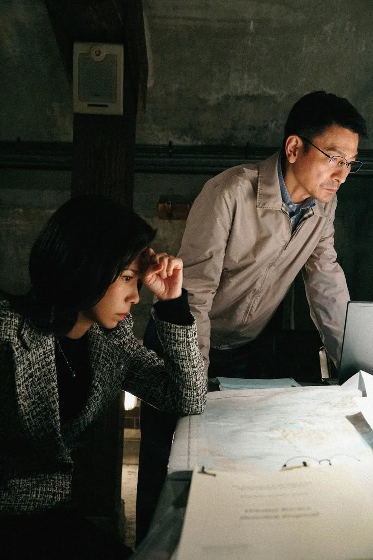 劉德華和莫文蔚。華映提供