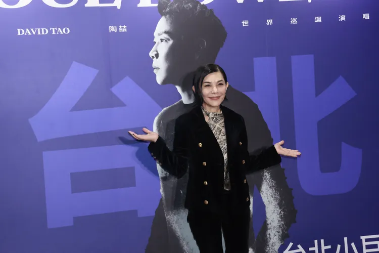 張清芳到場聆聽。彭欣偉攝