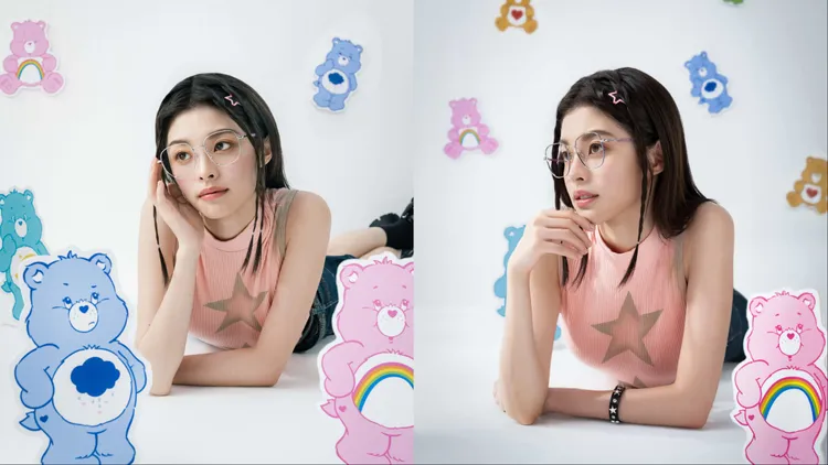 詹子萱演繹JILLSTUART Eyewear聯名鏡款。品牌提供