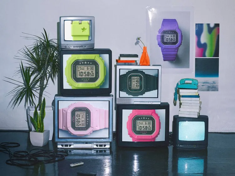 聯名錶透過各種繽紛色彩詮釋出ITZY成員們的5人5色。品牌提供