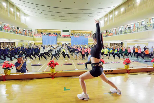 用運動保持最佳狀態 新竹後備軍人運動會熱鬧登場
