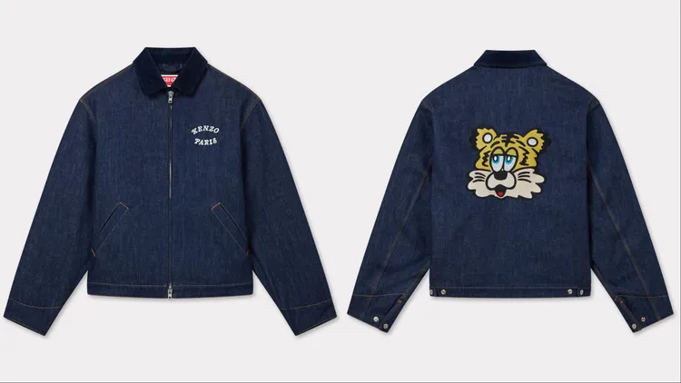 KENZO VERDY MARKET墨藍色WINKY卡車司機外套，4萬800元。品牌提供