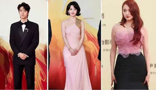 金雞獎紅毯｜王一博人氣強趙麗穎超粉嫩！關曉彤災難造型挨罵