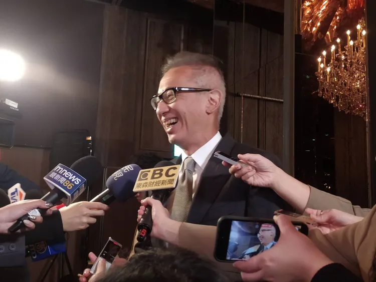 工商協進會今與行政院召開「工商早餐會」，工商協進會理事、晶華董事長潘思亮受訪。許麗珍攝