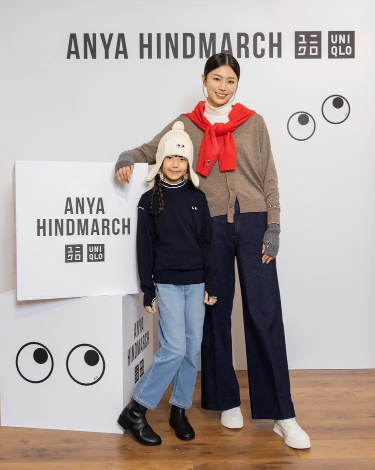 UNIQLO x ANYA HINDMARCH聯名系列推出男女裝、童裝。品牌提供