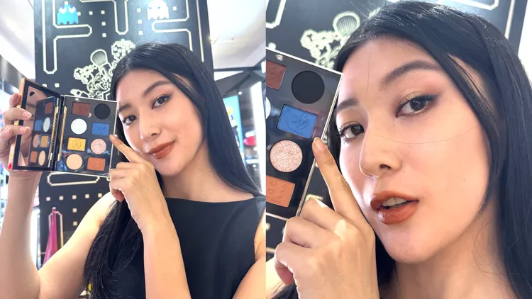 PAC-MAN 8色眼彩盤。張家玲攝