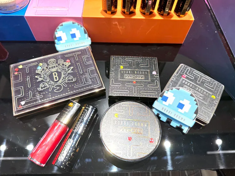 BOBBI BROWN x PAC-MAN小精靈聯名彩妝。張家玲攝