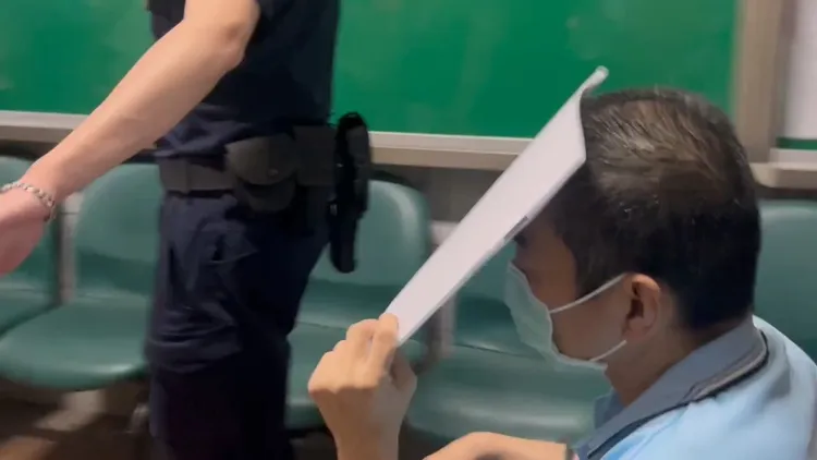 同案被告前台中市刑大大隊長林明佐。資料照片