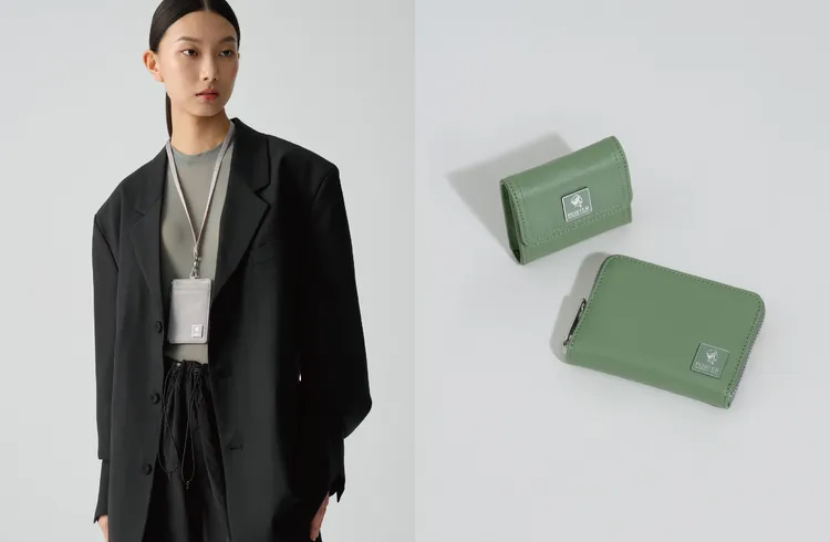 MORI系列的雙折零錢短夾、零錢包證件套是都會人士必備的配件。品牌提供