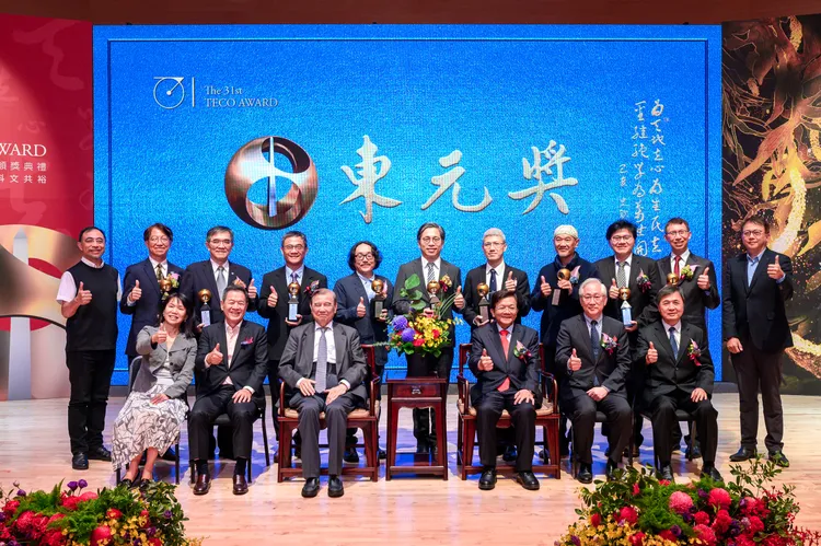 台灣科技界與人文領域年度盛事東元獎昨舉辧頒獎典禮。東元提供
