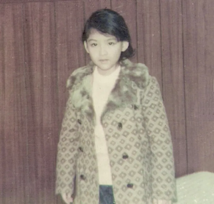 小時候的她已經是美人胚子。翻攝周慧敏IG