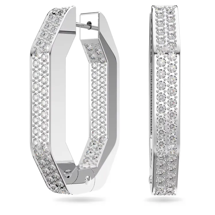 SWAROVSKI Dextera大圈耳環，6850元。品牌提供