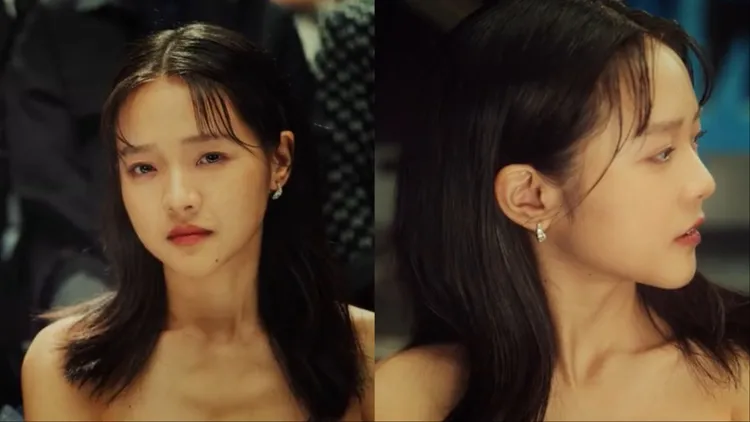 林廷憶飾演的「史艾瑪」搭配SWAROVSKI Hyperbola夾式耳環。翻攝Netflix