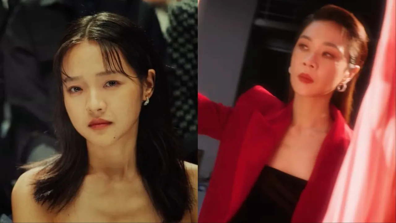 林廷憶（左）、謝盈萱（右）在劇中皆搭配SWAROVSKI。翻攝Netflix