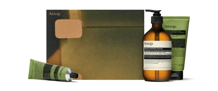 Aesop第二廳:天竺葵活力三部曲，3550元。品牌提供