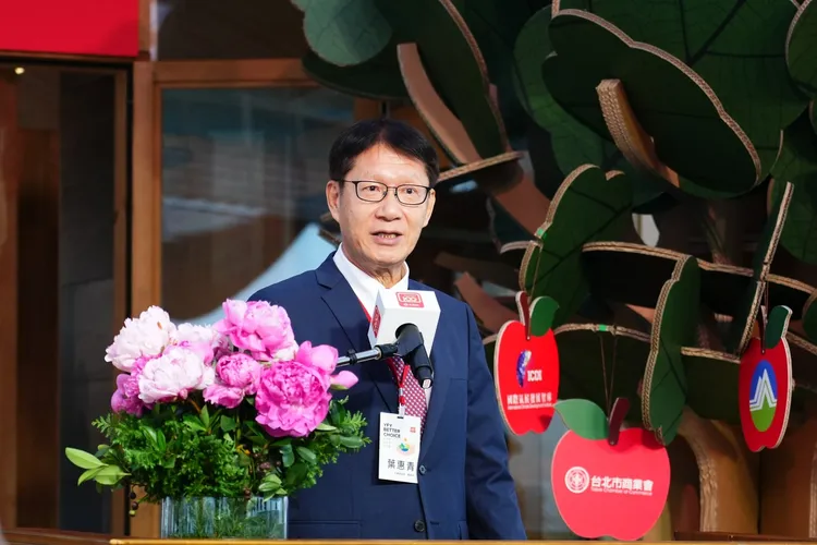 永豐餘投控(1907)舉行永豐餘百年慶活動，圖為永豐餘投控董事長葉惠青。永豐餘提供