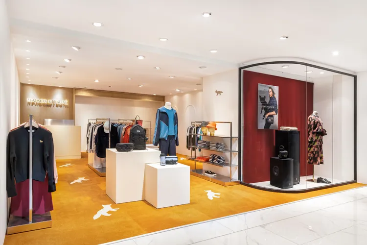 Maison Kitsuné進駐新店SOGO台北忠孝館。品牌提供