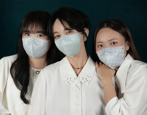源自台湾老屋铁窗灵感 CSD中卫推出「雪窗花」3D口罩