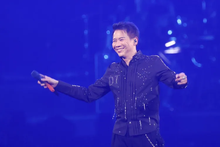 陶喆日前在小巨蛋開唱。莊宗達攝