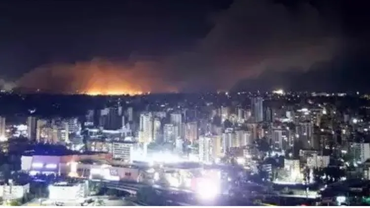 以色列北部遭火箭彈襲擊。翻攝自X@WorldWatch_in