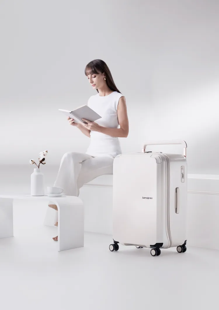 Samsonite Zenpod系列擁有簡約方正外型。品牌提供