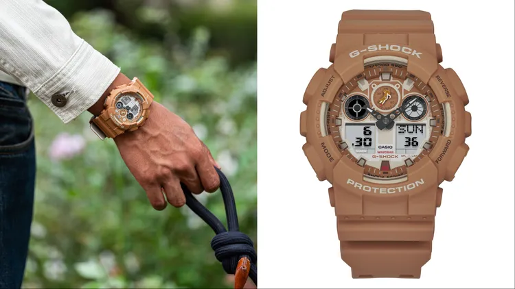 G-SHOCK柴犬系列GA-100SHB，4500元。品牌提供