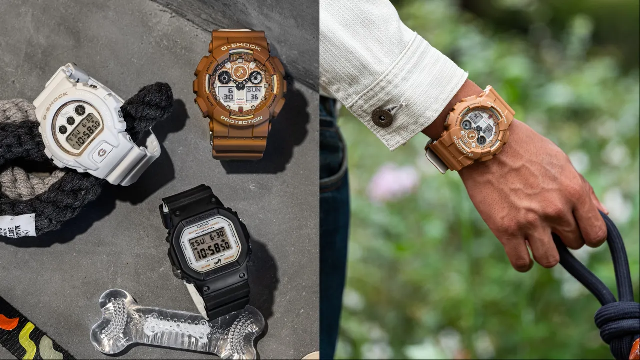 G-SHOCK新作以柴犬作為主題。品牌提供