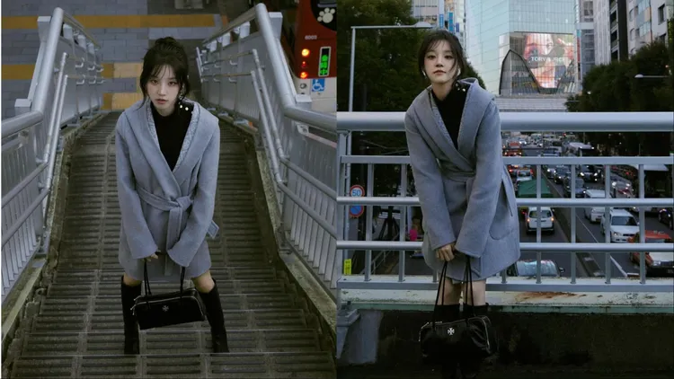 宋雨琦的造型相當有冬日氣息。翻攝宋雨琦IG