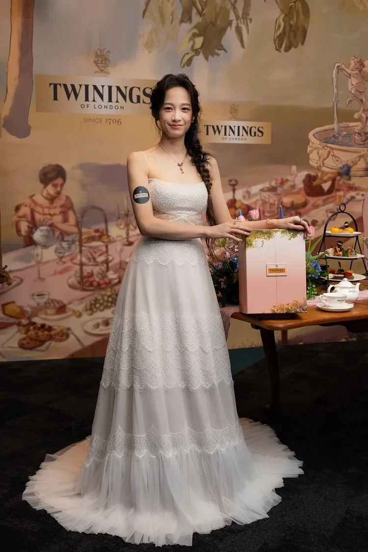 簡嫚書今走浪漫風出席活動。唐寧茶提供