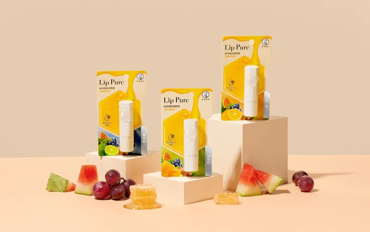 曼秀雷敦Lip Pure純淨植物潤唇膏，各175元。品牌提供