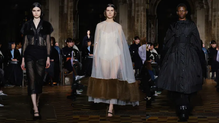 Simone Rocha 2024秋冬系列。品牌提供